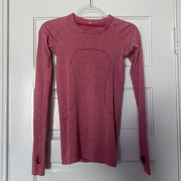 Lululemon Pink Sparkly Swiftly - Picture 2 of 7